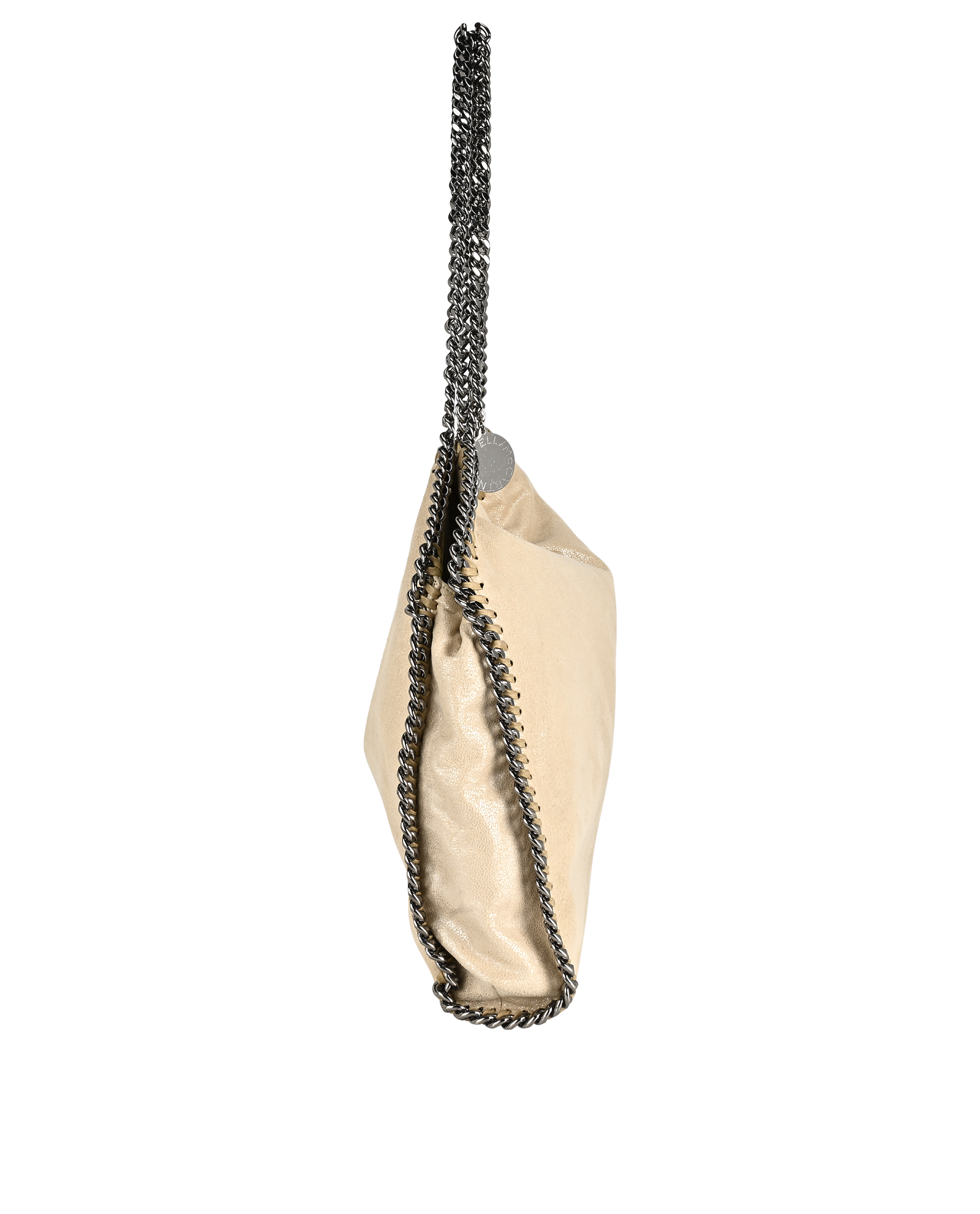 Falabella Tote, &pound;295, Handbags, Beige, Faux Leather, Side view